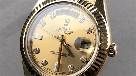 rolex 218238 review.